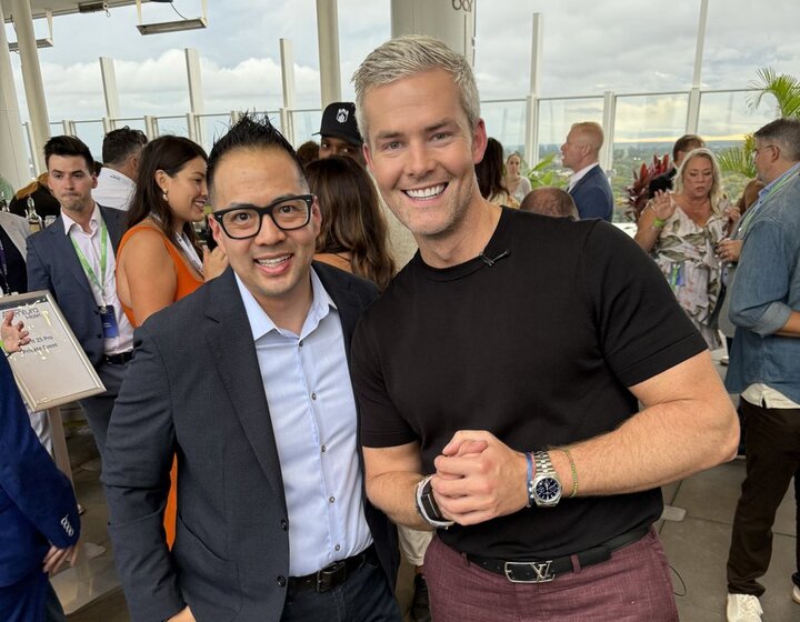 Alex Yu with Ryan Serhant